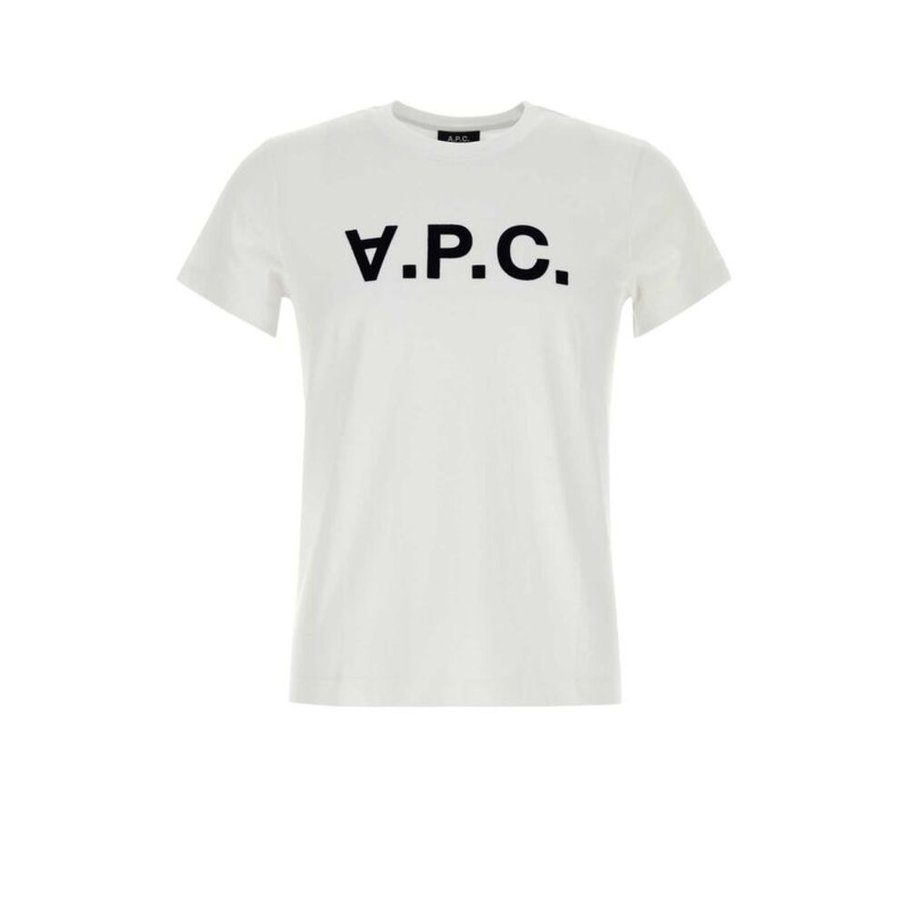 A.P.C. Unisex White Cotton T-Shirt